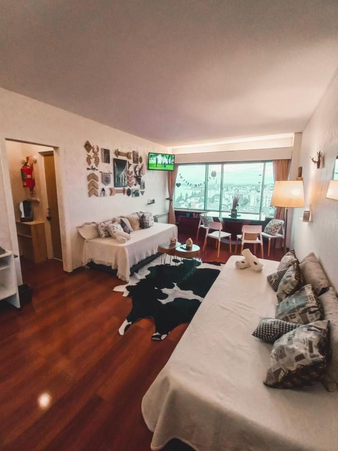 Giraluna Center Depto Con Vista Al Lago En Bariloche Kültér fotó