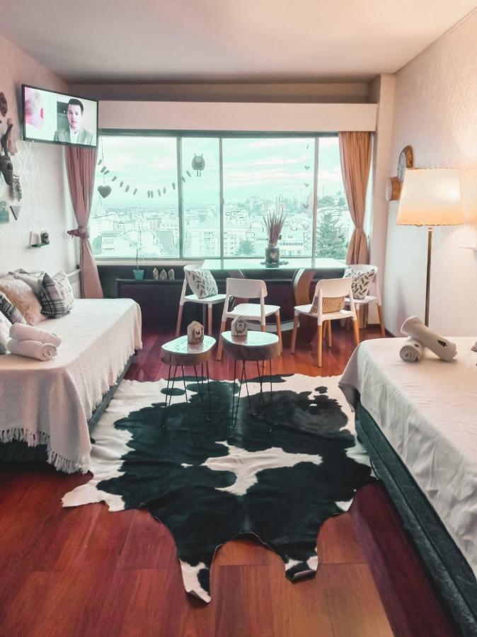 Giraluna Center Depto Con Vista Al Lago En Bariloche Kültér fotó